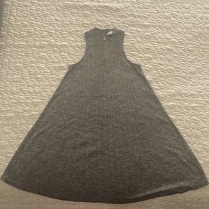 Hollister- Grey mock neck summer dress